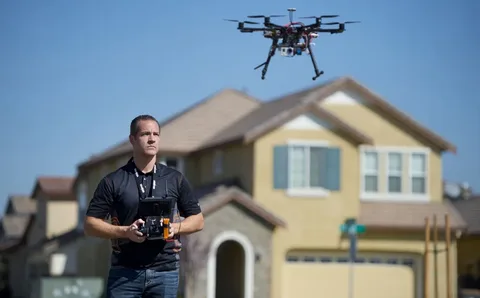 Commercial drone photographer